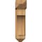 Ekena Millwork Westlake Arts and Crafts Rough Sawn Bracket w/ Offset Brace, Western Red Cedar, 8"W x 24"D x 32"H BKT0806X24X32WTL03RWR - alternate 3